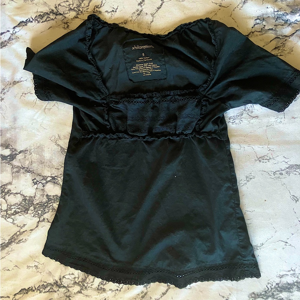 Cotton babydoll top